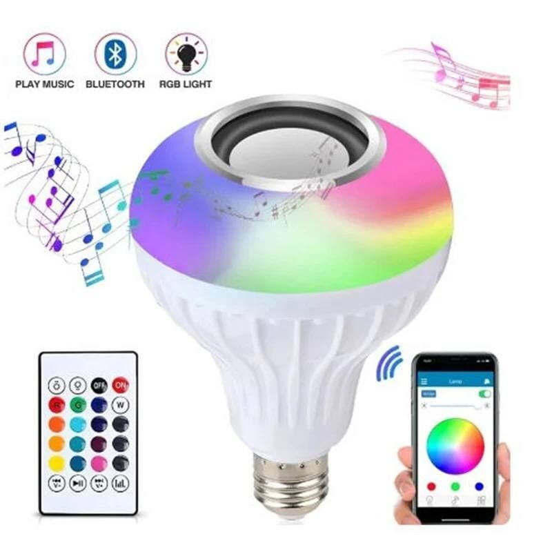 MUSIC BULB BLUETOOTH MUSIC AND LIGHT BULB