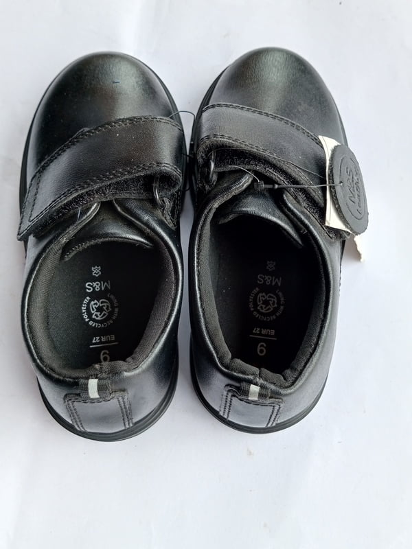 100% LEATHER UPPER HIGH QUALITY MARKS & SPENCERS BOYS SHOES - UK STOCK SHOES