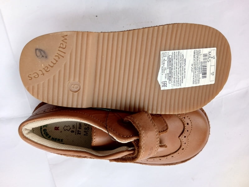 WALKMATES 100% LEATHER BOYS SHOE - UK STOCK SHOES