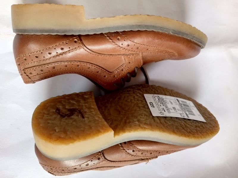 WALKMATES  100% LEATHER BOYS SHOE - UK STOCK SHOES