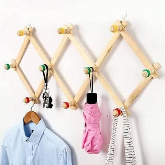 WOODEN WALL RACK WOODEN WALL HANGER