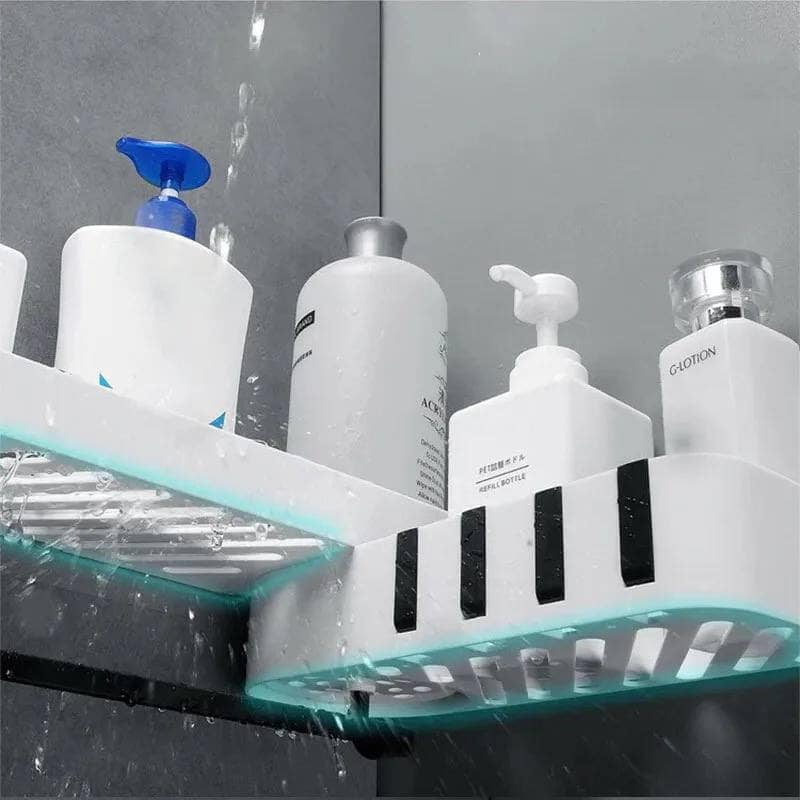 TWO WAYS WALL BATHROOM STORAGE