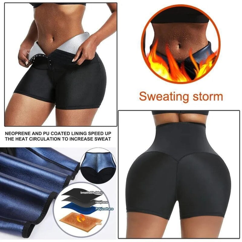 SWEAT SAUNA BODY SHAPER TUMMY TRIMMER SLIMMING PANT