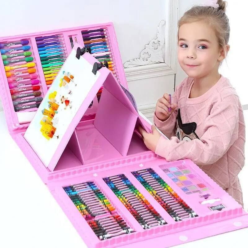 CREATIVE PAINTING ART SET FOR KIDS 208 PIECES