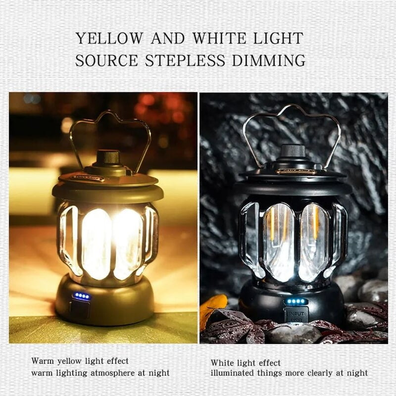 SOLAR & ELECTRIC RECHARGEABLE CAMPING LIGHT RECHARGEABLE LANTERN
