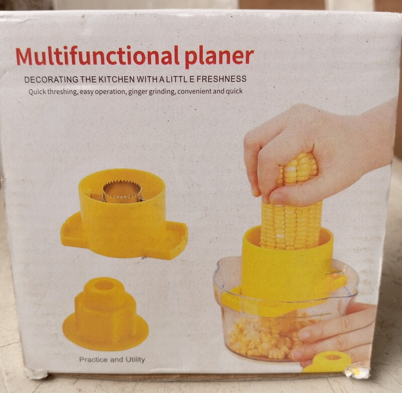 CORN SHREDDER CORN PEELER