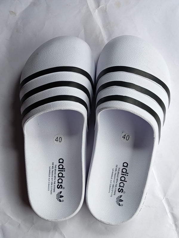 RUBBER ADULT CROCS -WHITE