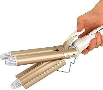 PREMIUM CERAMIC ELECTRIC 3 BARRELS HAIR CURLER