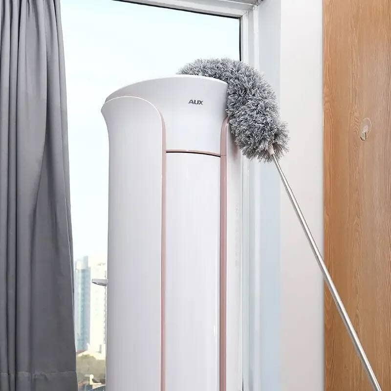LONG EXTENDABLE BENDABLE STEEL POLE HANDLE DUSTER (2.8M)