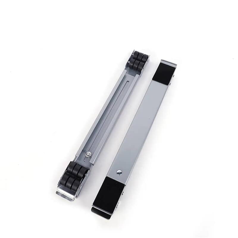 MOVEABLE ADJUSTABLE TELESCOPIC WASHING MACHINE FRIDGE FREEZER STAND 2PIECES