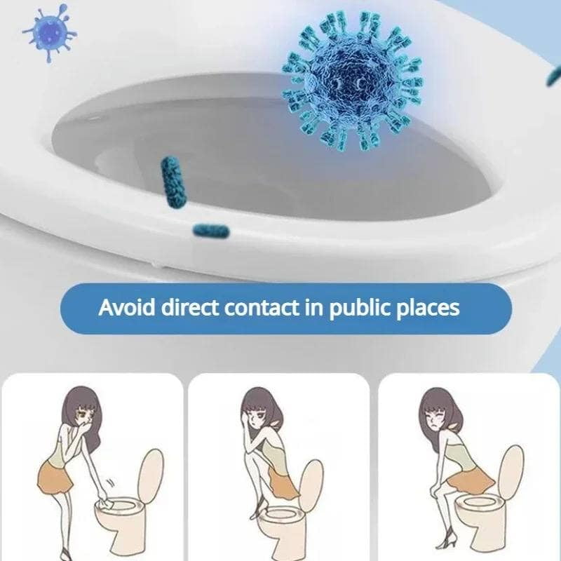 DISPOSABLE TOILET SEAT COVER 2PCS