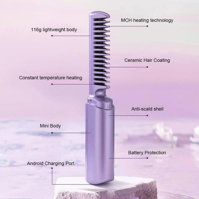 RECHARGEABLE HOT COMB