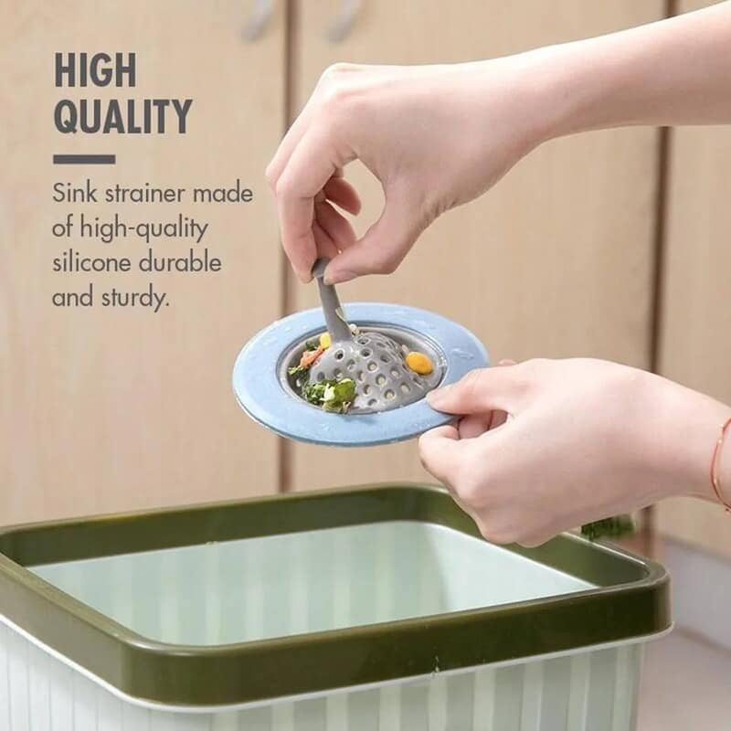 SILICONE ANTI-CLOGGING SINK FILTER SINK STRAINER