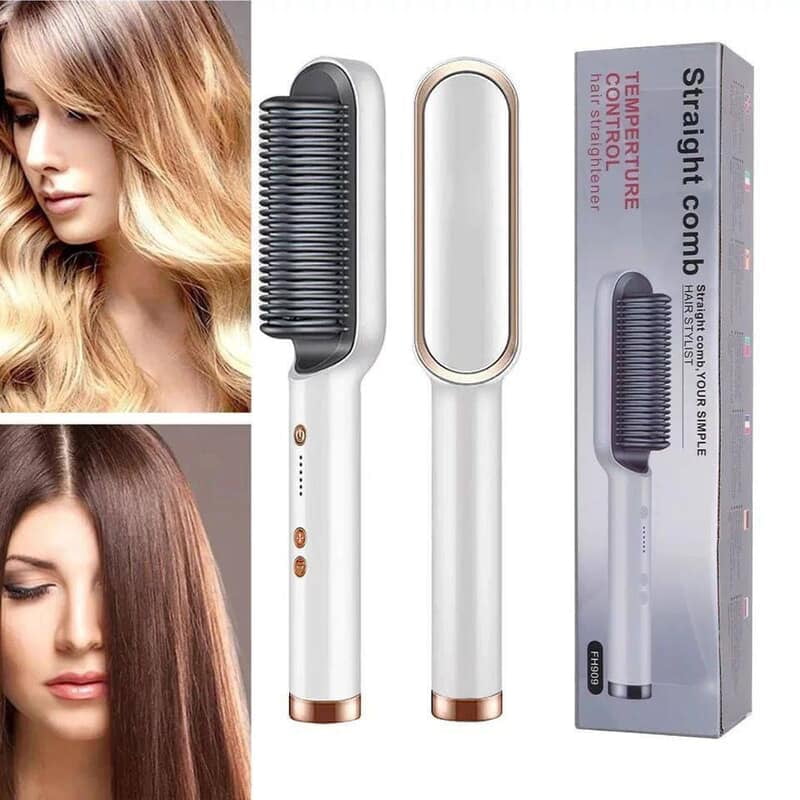 HAIR STRAIGHTENER HOT BRUSH HOT COMB