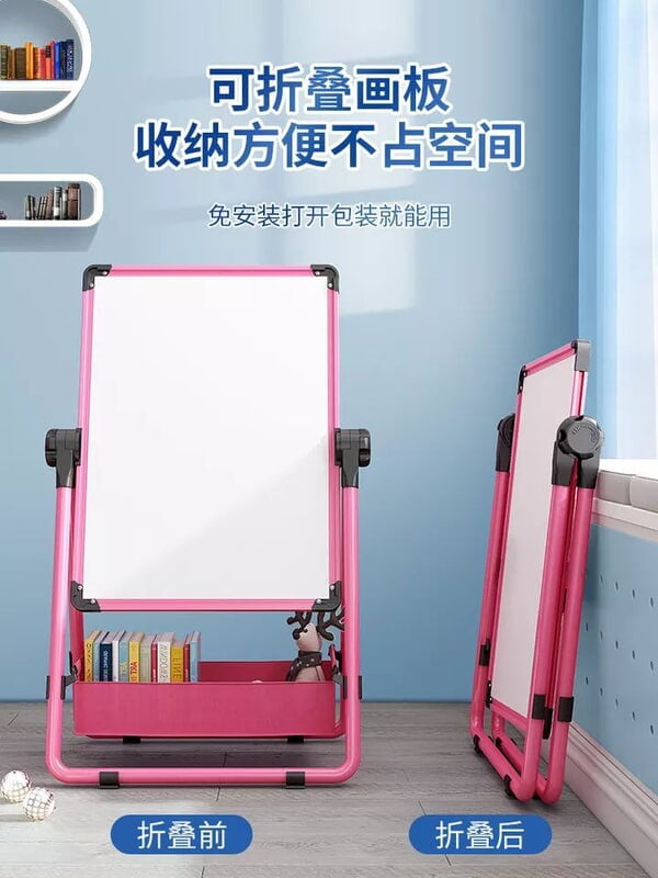 DOUBLE SIDED ERASEABLE KIDS LEARNING BOARD WRITING BOARD DRAWING BOARD