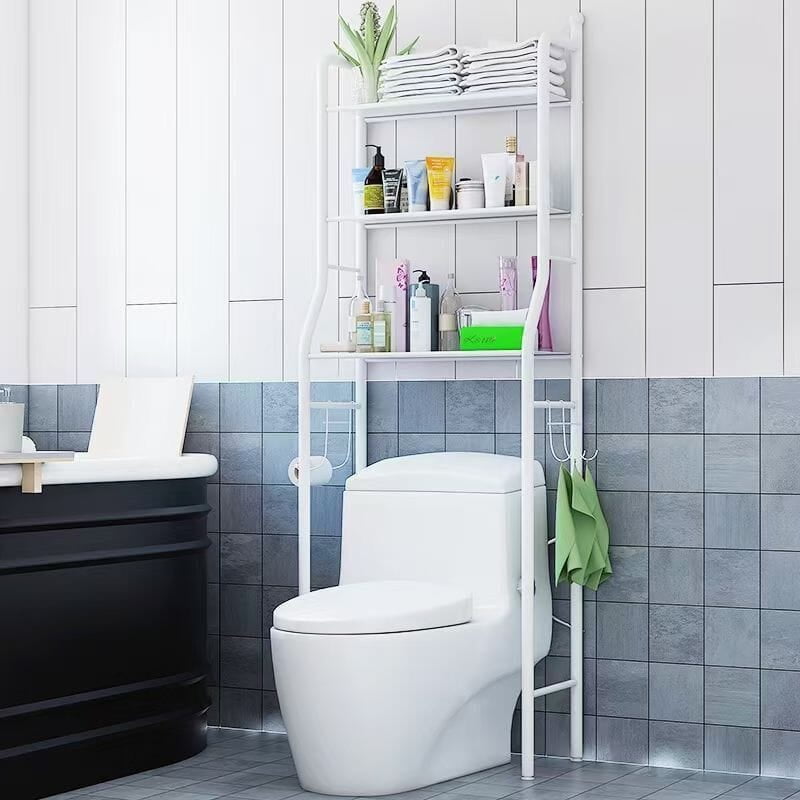 TOILET AND BATHROOM STORAGE RACK