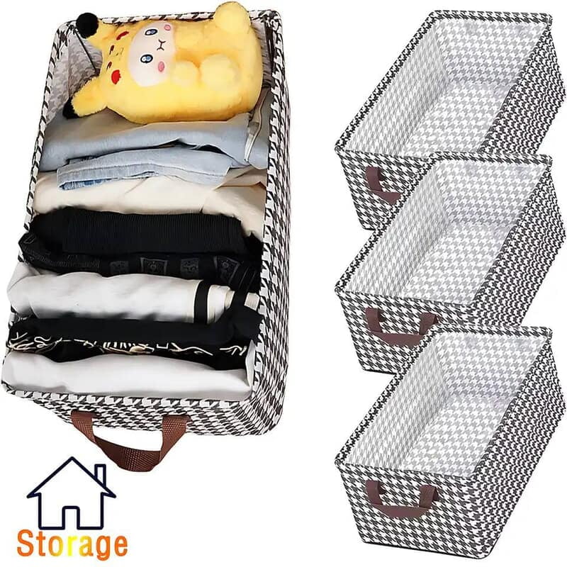 Multi-purpose Steel Frame Clothes Storage Box