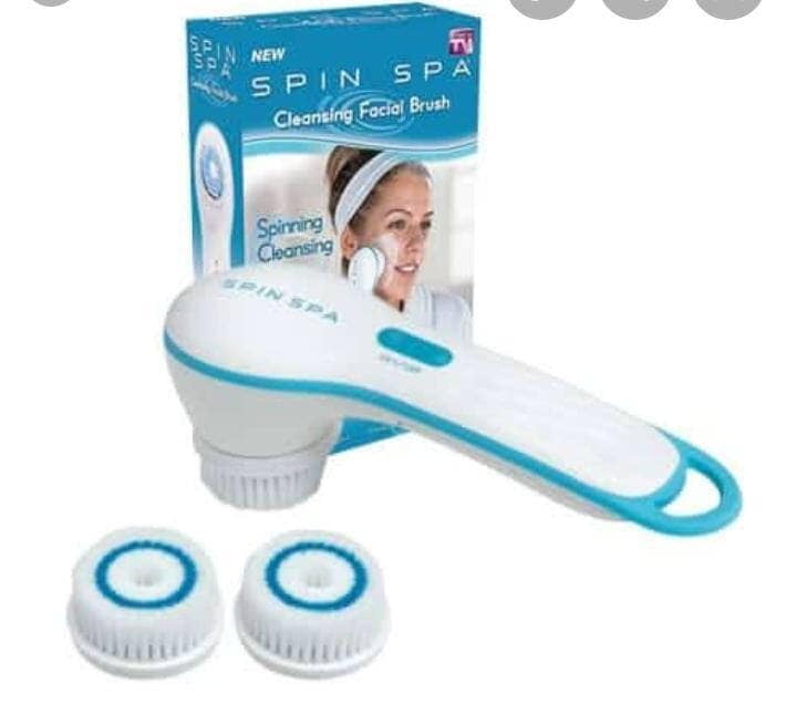SPIN SPA EXFOLIATING , CLEANING AND MASSAGING FACIAL SET