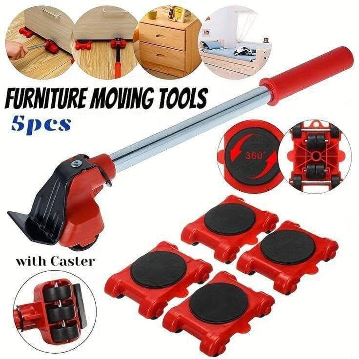 5PIECES MOVING TOOL FURNITURE MOVER