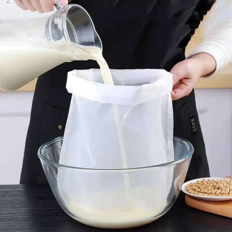 REUSABLE CHEESE CLOTH FILTER BAG SIEVE BAG
