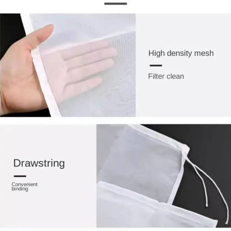REUSABLE CHEESE CLOTH FILTER BAG SIEVE BAG
