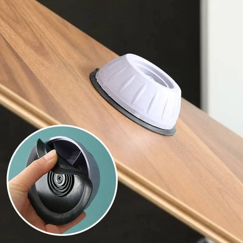 ANTI VIBRATION SILENT FEET PADS FRIDGE WASHING MACHINE STAND 4 PIECES