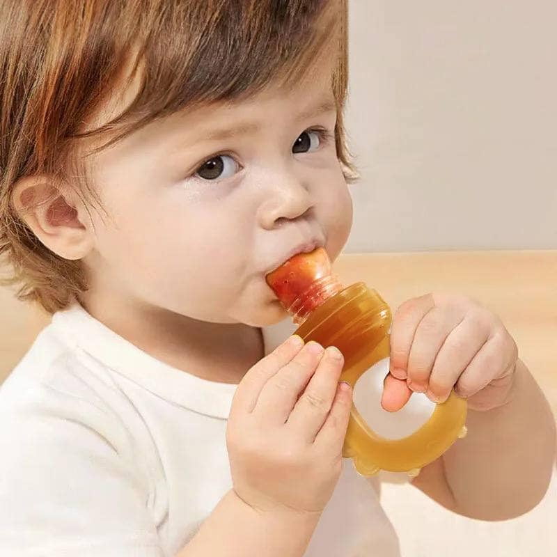 BABY FOOD GRADE SILICONE BITE  FRUIT FOOD VEGETABLE  TEETHER PACIFIER