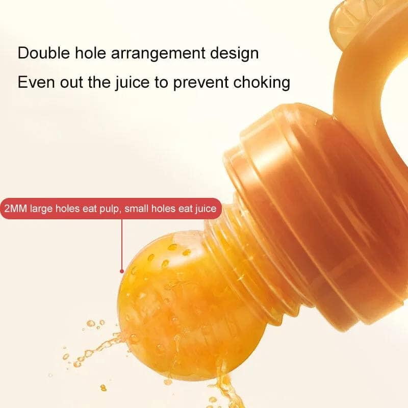 BABY FOOD GRADE SILICONE BITE  FRUIT FOOD VEGETABLE  TEETHER PACIFIER