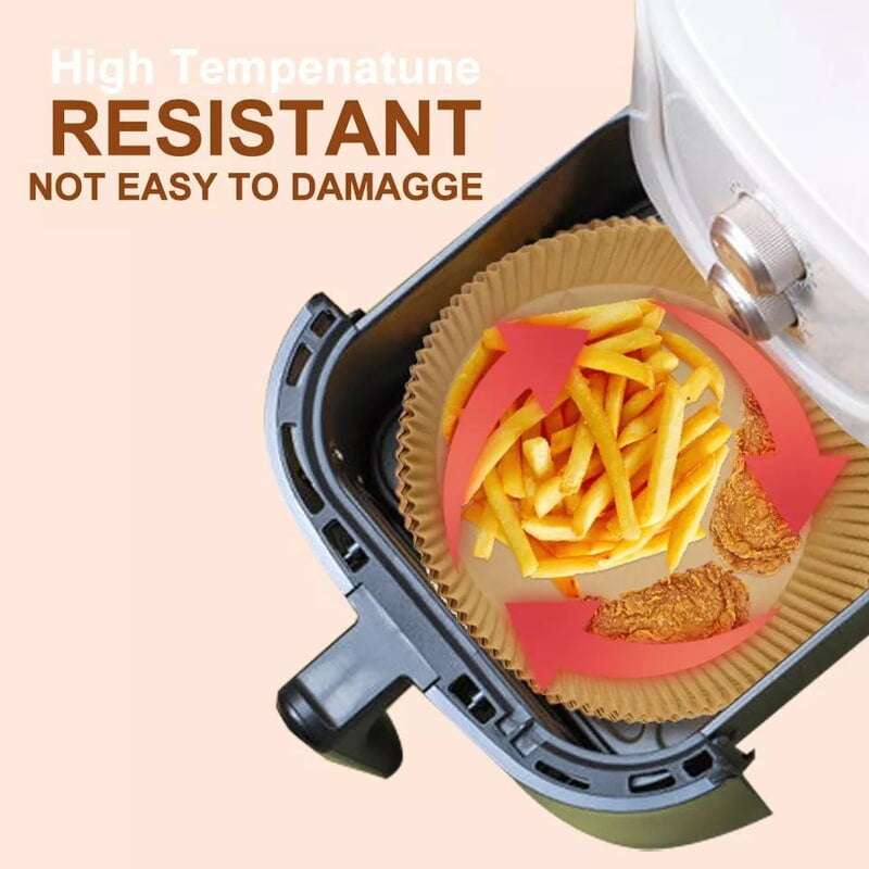 AIR FRYER PAPER OIL DRAINING PAPER - 50 PIECES PER PACK