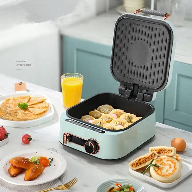 MULTI FUNCTIONAL ELECTRIC POT - CAN  COOK,FRY GRILL STEAM FOOD AND POP CORN