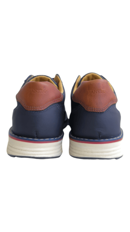 Escarpín Casual Azul Pianelo