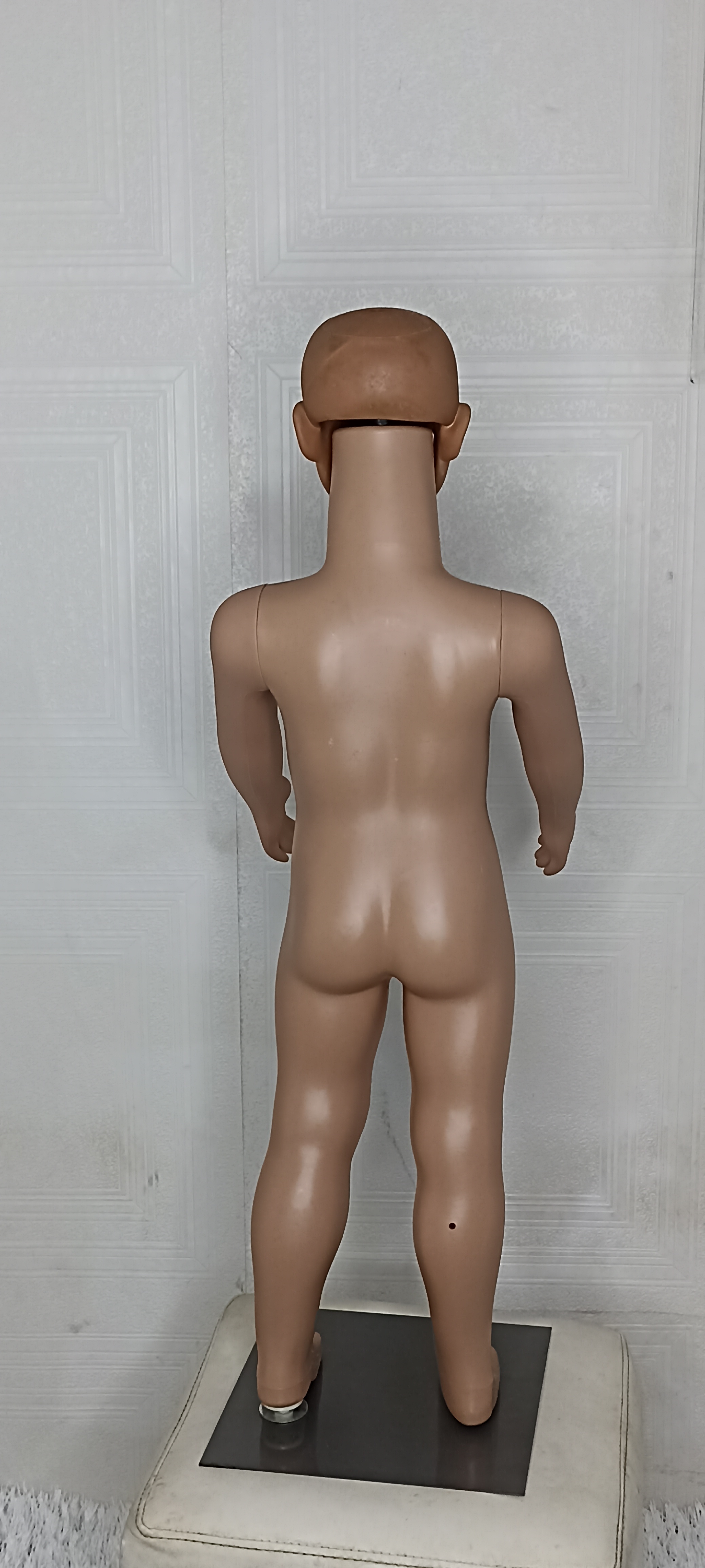 Unisex Brown Skin Plastic Full Body Kids Children Mannequin