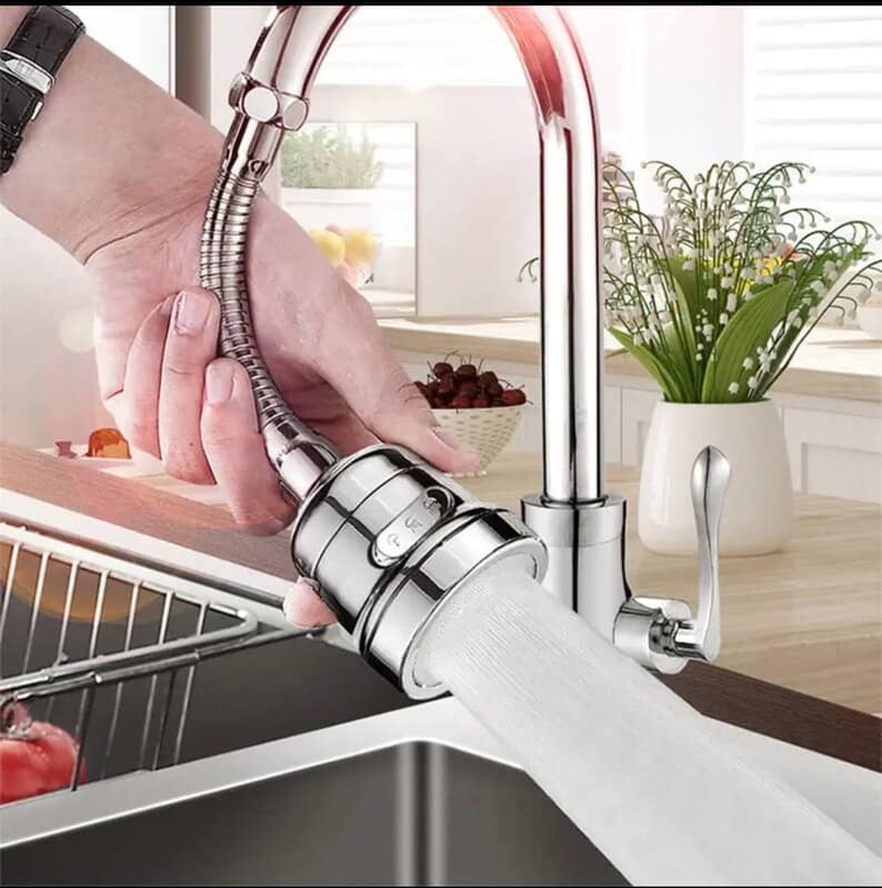 360 ROTATABLE HIGH PRESSURE FAUCET SINK SHOWER