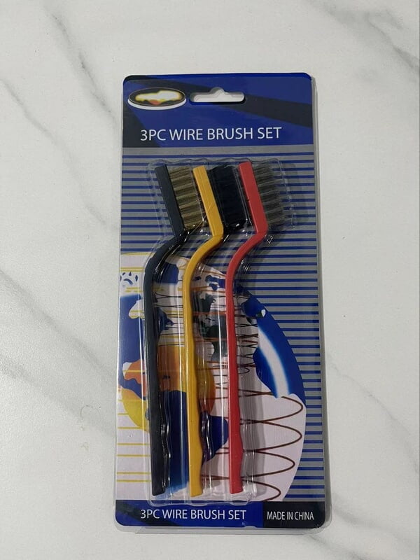 3PIECES IN 1 PACK GAS CLEANING HARD MESH BRUSH