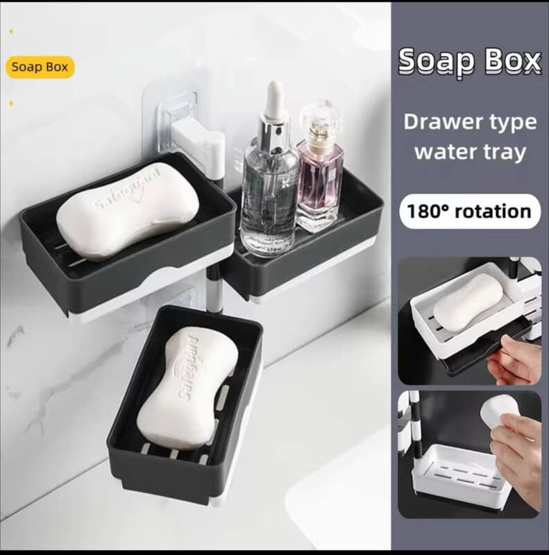 3 LAYERS SOAP RACK