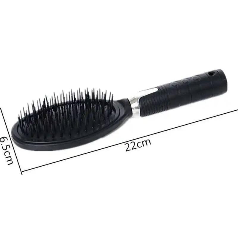 HAIR STYLING COMB AND BRUSH SET  - 1 MIRROR. 2 BRUSHES, 1 COMB & 1 ORGANIZER