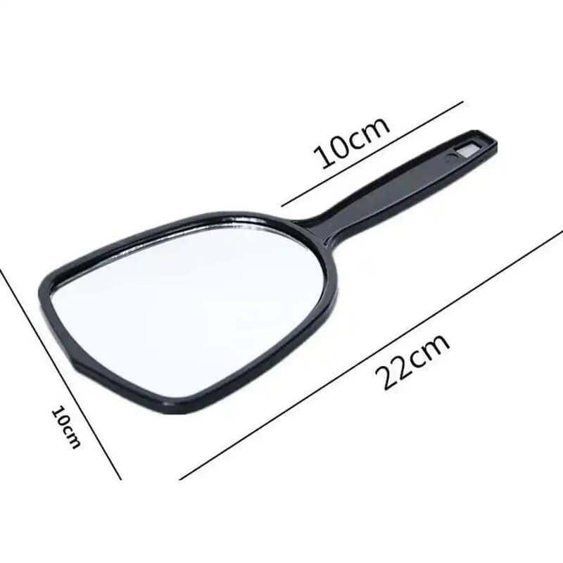 HAIR STYLING COMB AND BRUSH SET - 1 MIRROR. 2 BRUSHES, 1 COMB & 1 ORGANIZER