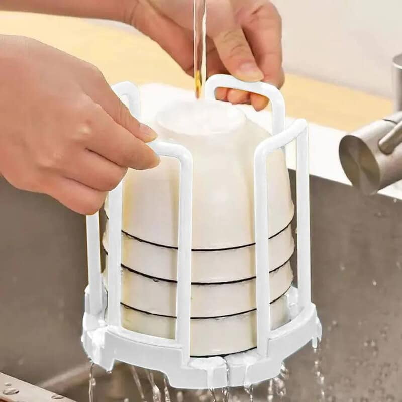 RETRACTABLE DESKTOP BOWL HOLDER