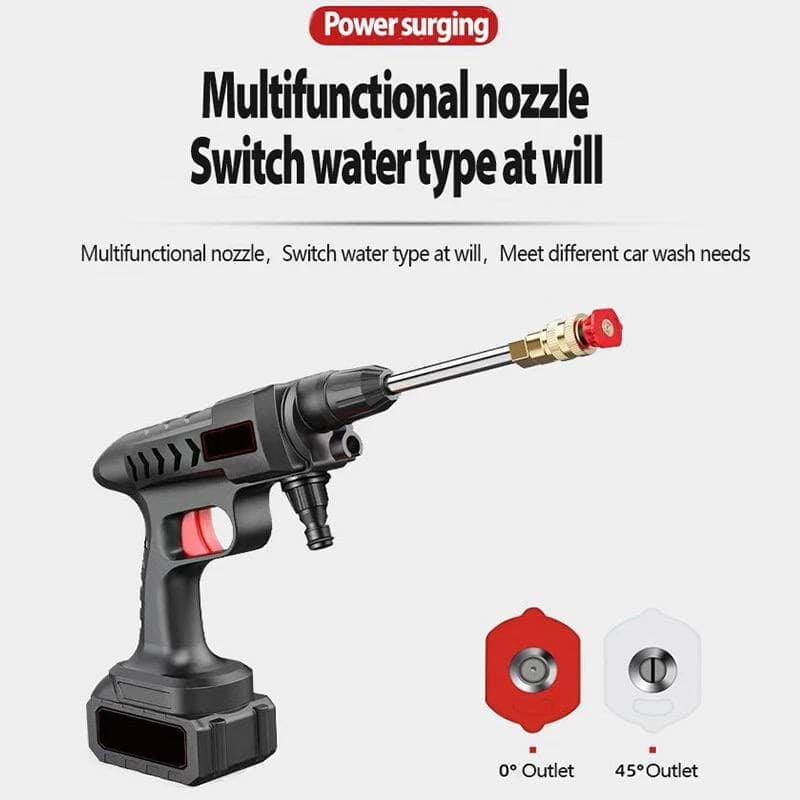 CORDLESS HIGH PRESSURE GUN FOR   CAR WASHING  AND GARDEN WATERING WITHOUT BOX