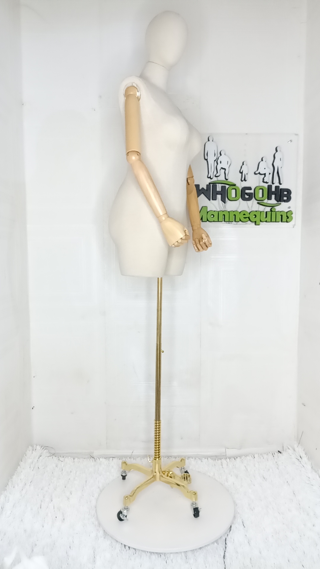 Size 14/16 Mummy of Lagos Plus Size Female Dressform Mannequin Fully Pinnable
