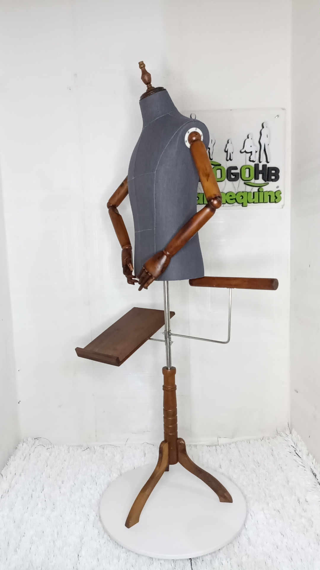 The Harry Half Male Body Form Mannequin The Harry Half Male Body Form Mannequin