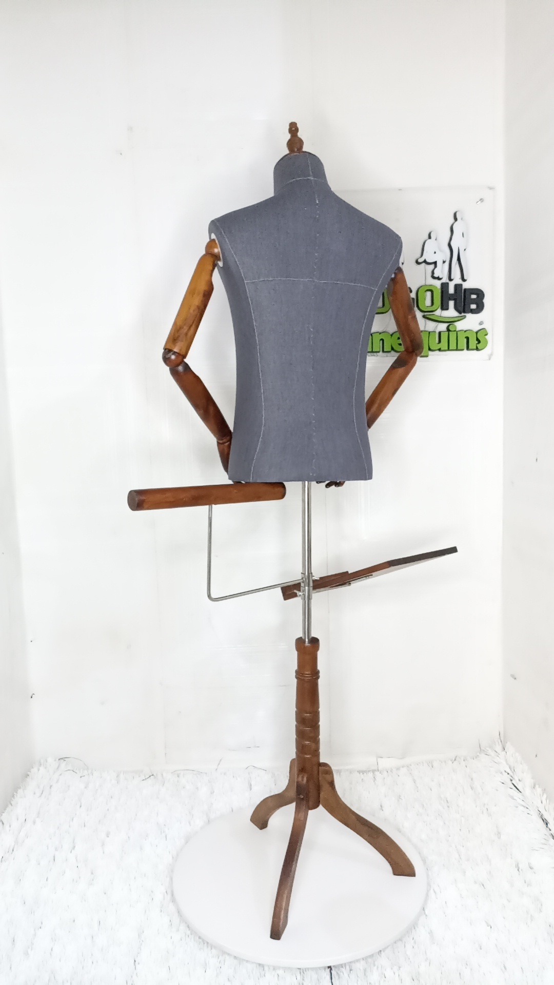 The Harry Half Male Body Form Mannequin The Harry Half Male Body Form Mannequin