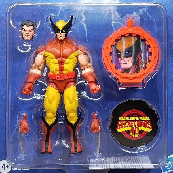 Wolverine Secret Wars retro