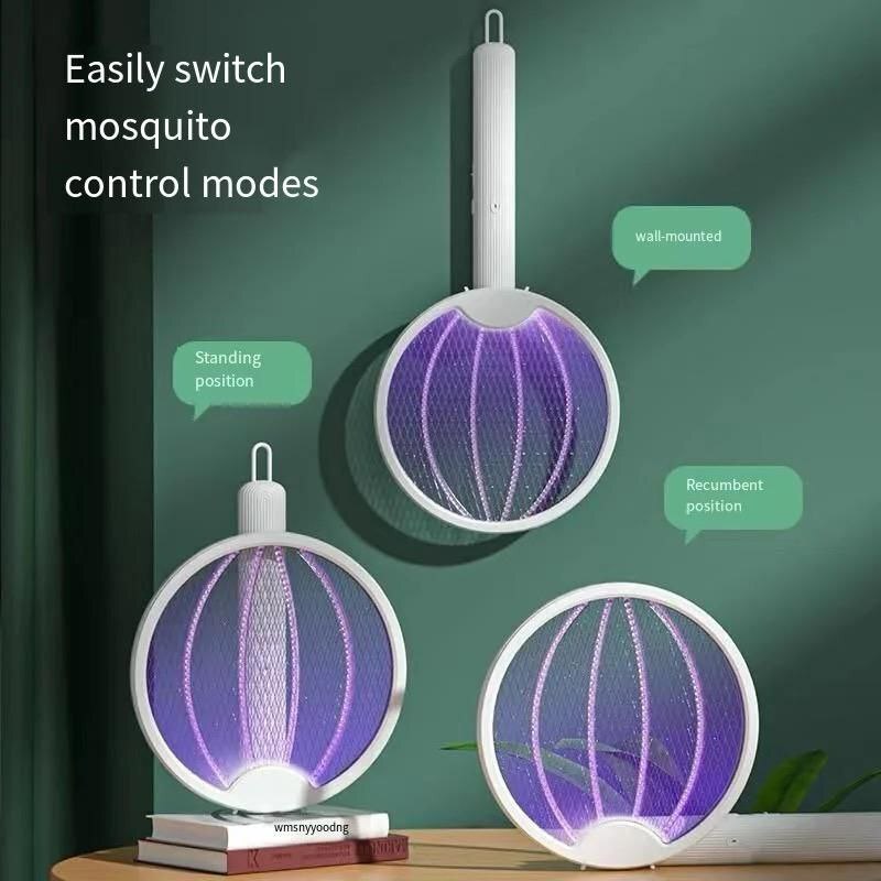 FOLDABLE RECHARGEABLE MOSQUITO SWATTER MOSQUITO BAT MOSQUITO KILLER
