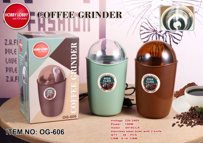 HIGH CLASS 300ML ELECTRIC GRINDER FOR COFFFEE SPICES AND NUTS - 150W