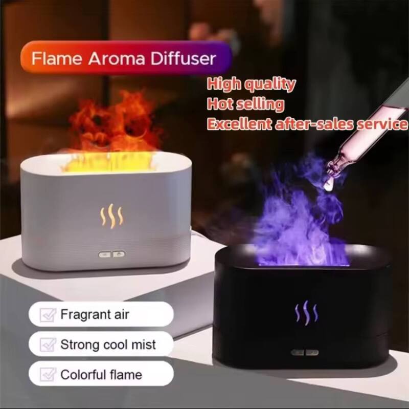 3D SIMULATION FLAME MIST HUMIDIFIER USB DIFFUSER
