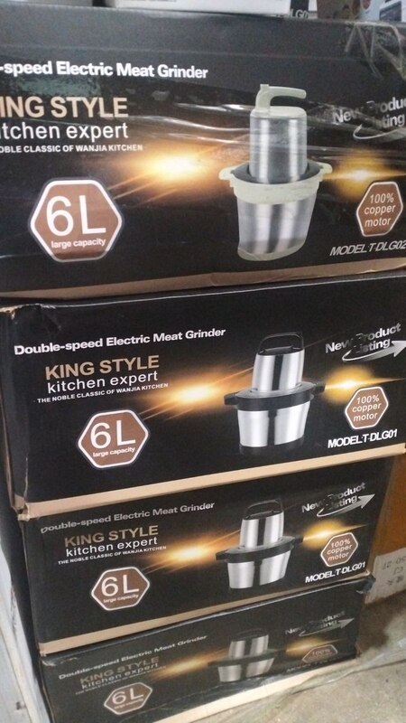 KING STYLE 6L YAM POUNDER FOOD PROCESSOR - HIGH QUALITY