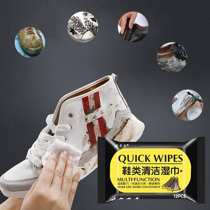 WET SHOE WIPES 80 PIECES PERR PACK