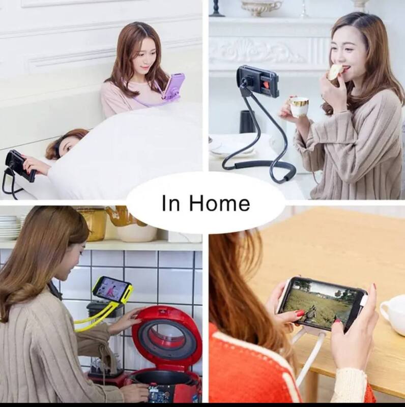 ADJUSTABLE LAZY CHEST PHONE HOLDER