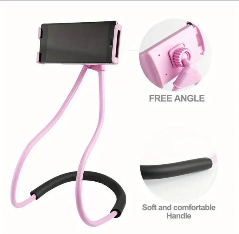 ADJUSTABLE LAZY CHEST PHONE HOLDER